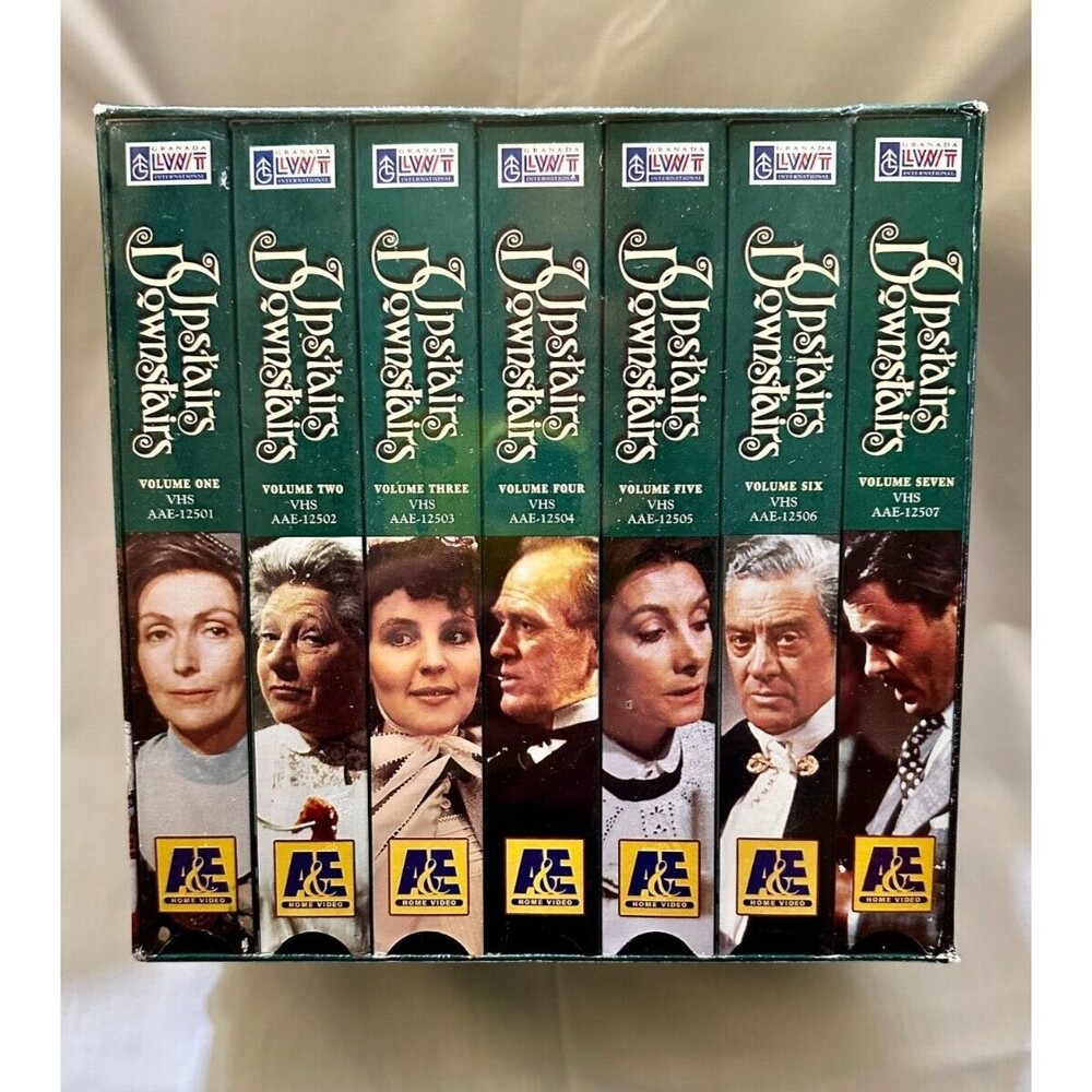 NEW & SEALED Upstairs Downstairs - Season 2 Box Set - 7 Volumes - VHS